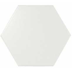 Scale 21767 hexagon white matt 21767 Настенная