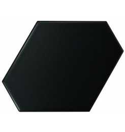 23832 scale 23832 benzene black matt Настенная плитка Equipe