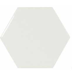 21911 scale 21911 hexagon white Настенная плитка Equipe